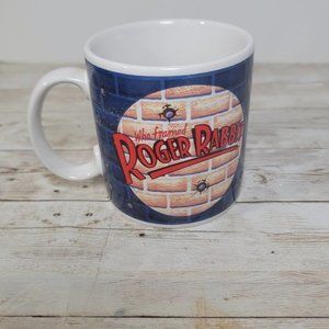 Vintage Disney Who Framed Roger & Jessica Rabbit Coffee Mug Cup 1987 Applause‎